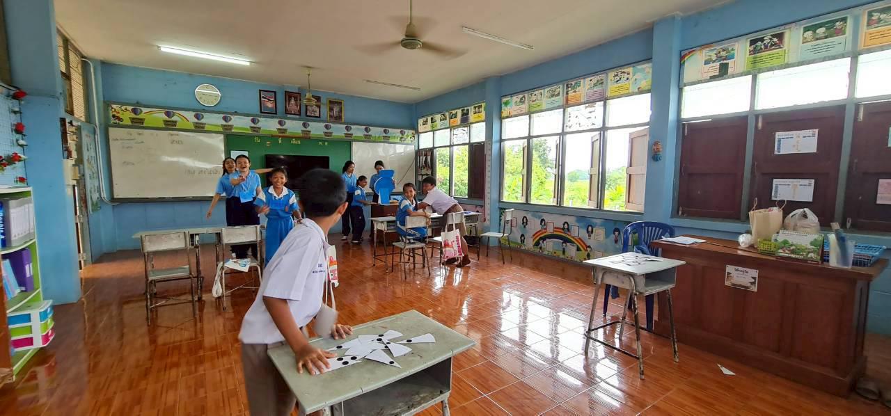 59. ค่ายศิลปะบูรณาการกับสาระการเรียนรู้สำหรับนักเรียนระดับประถมศึกษา ณ โรงเรียนบ้านโนนม่วง